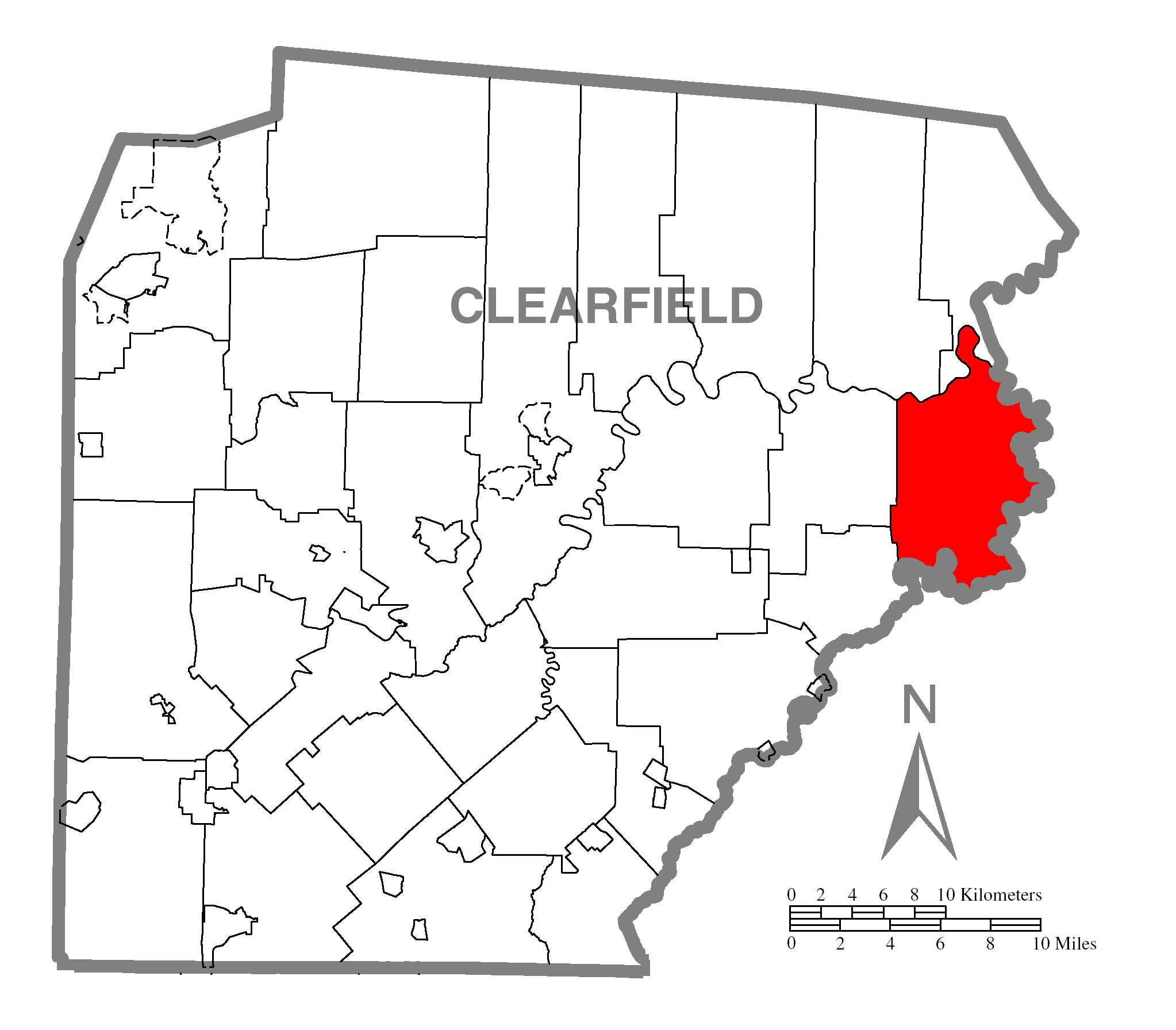 FileMap of Cooper Township, Clearfield County, Pennsylvania