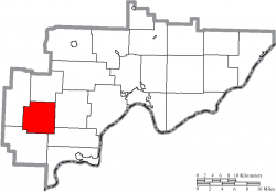 Location of Fairfield Township in Washington County