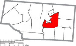 Location of Seal Township in Pike County