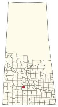 Location of the RM of Maple Bush No. 224 in Saskatchewan