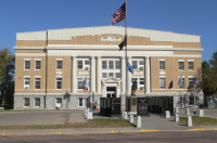 Tripp County, SD courthouse from S 1.JPG