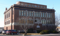 Texas County, Oklahoma courthouse from NE 1.JPG