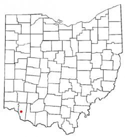 Location of Amelia, Ohio