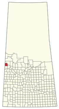 Location of the RM of Britannia No. 502 in Saskatchewan