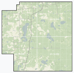 Location of Buffalo Lake