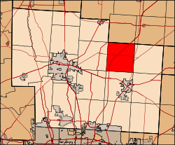 Location of Kingston Township in Delaware County