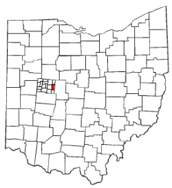 Location of Perry Township in Ohio