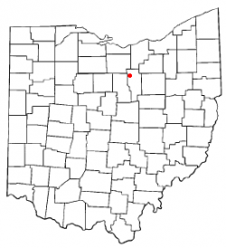 Location of Bailey Lakes, Ohio