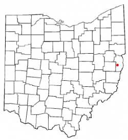 Location of Bloomingdale, Ohio