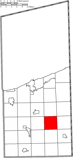 Location of Dorset Township in Ashtabula County