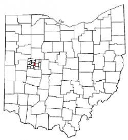 Location of Lake Township in Ohio