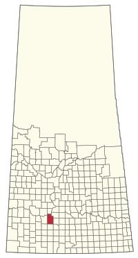 Location of the RM of Morse No. 165 in Saskatchewan