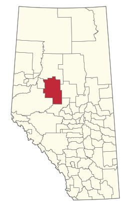 Location of Big Lakes County