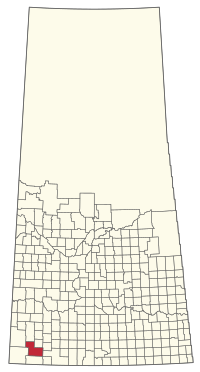 Location of the RM of White Valley No. 49 in Saskatchewan