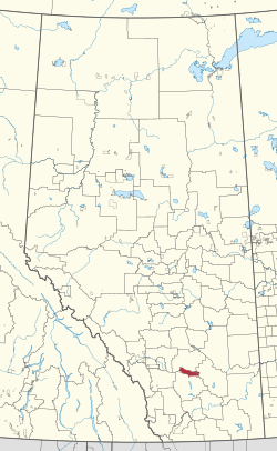 Location of Siksika 146