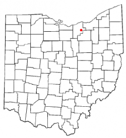 Location of Grafton, Ohio