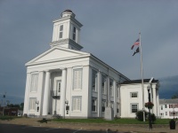 Brown County Courthouse in Georgetown from southwest.jpg