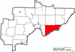 Location of Newport Township in Washington County