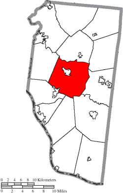 Location of Batavia Township in Clermont County